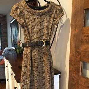 Size 2P Jones New York brown dress